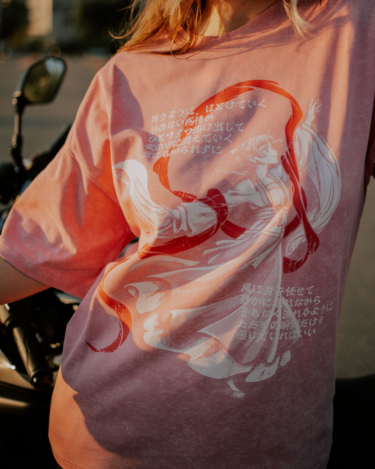 T-SHIRT Silent Dance - Apothecary Diaries anime, unisex, marble pink