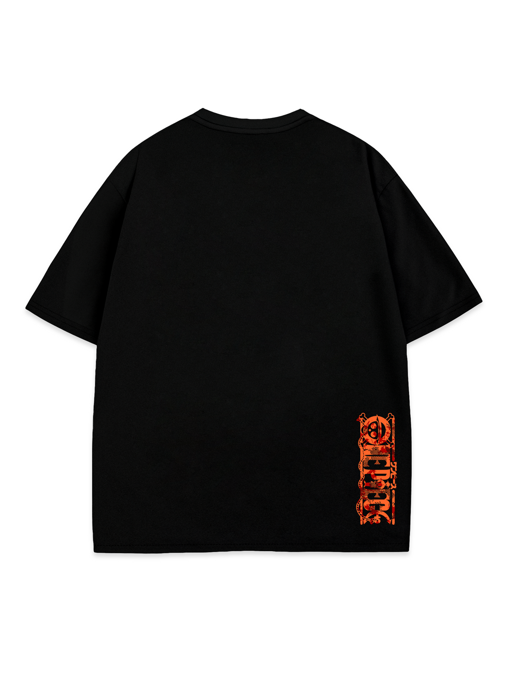 T-SHIRT Portgas Ace - One Piece anime, unisex, black