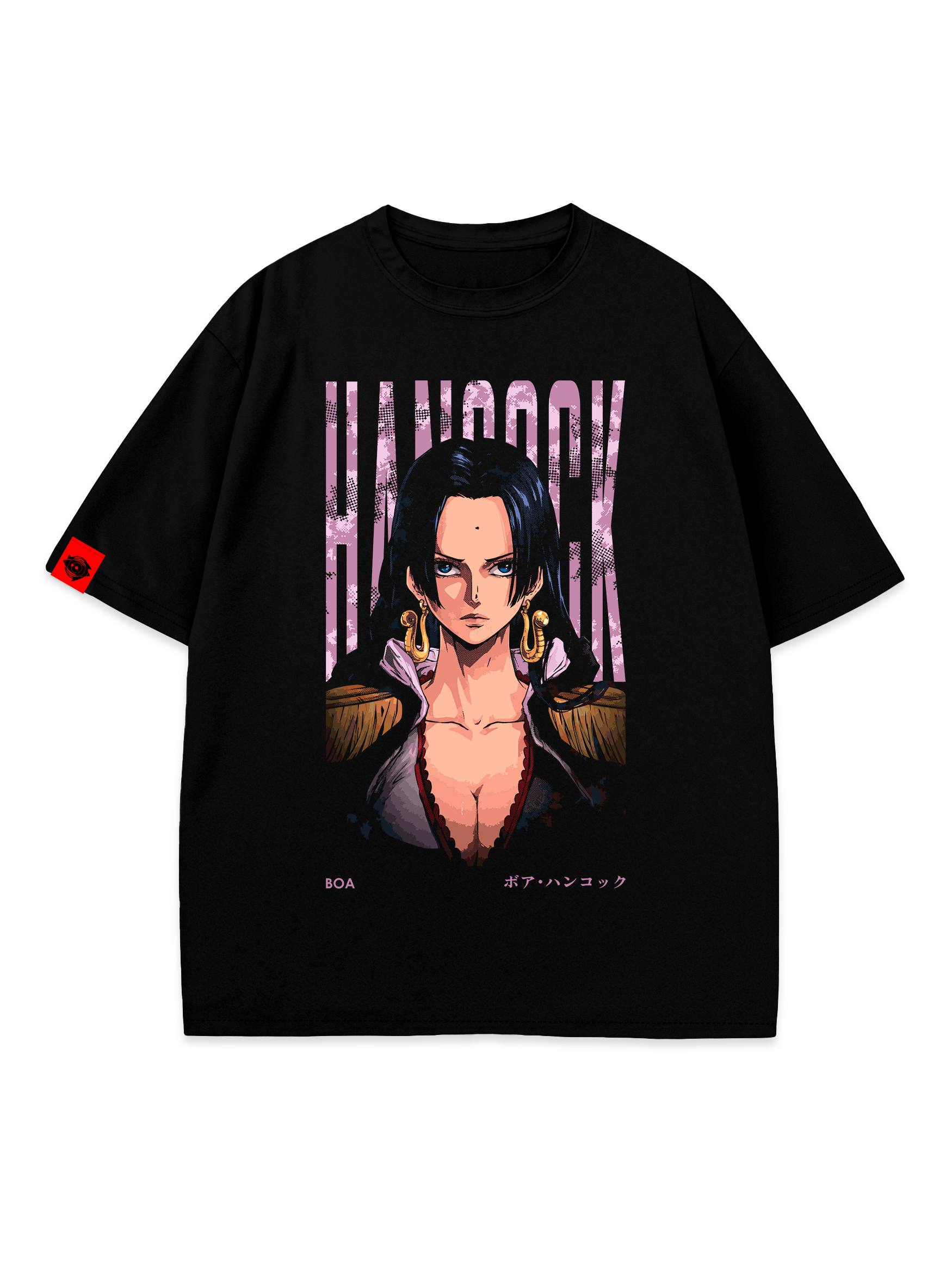 T-SHIRT Boa - One Piece anime, unisex, black