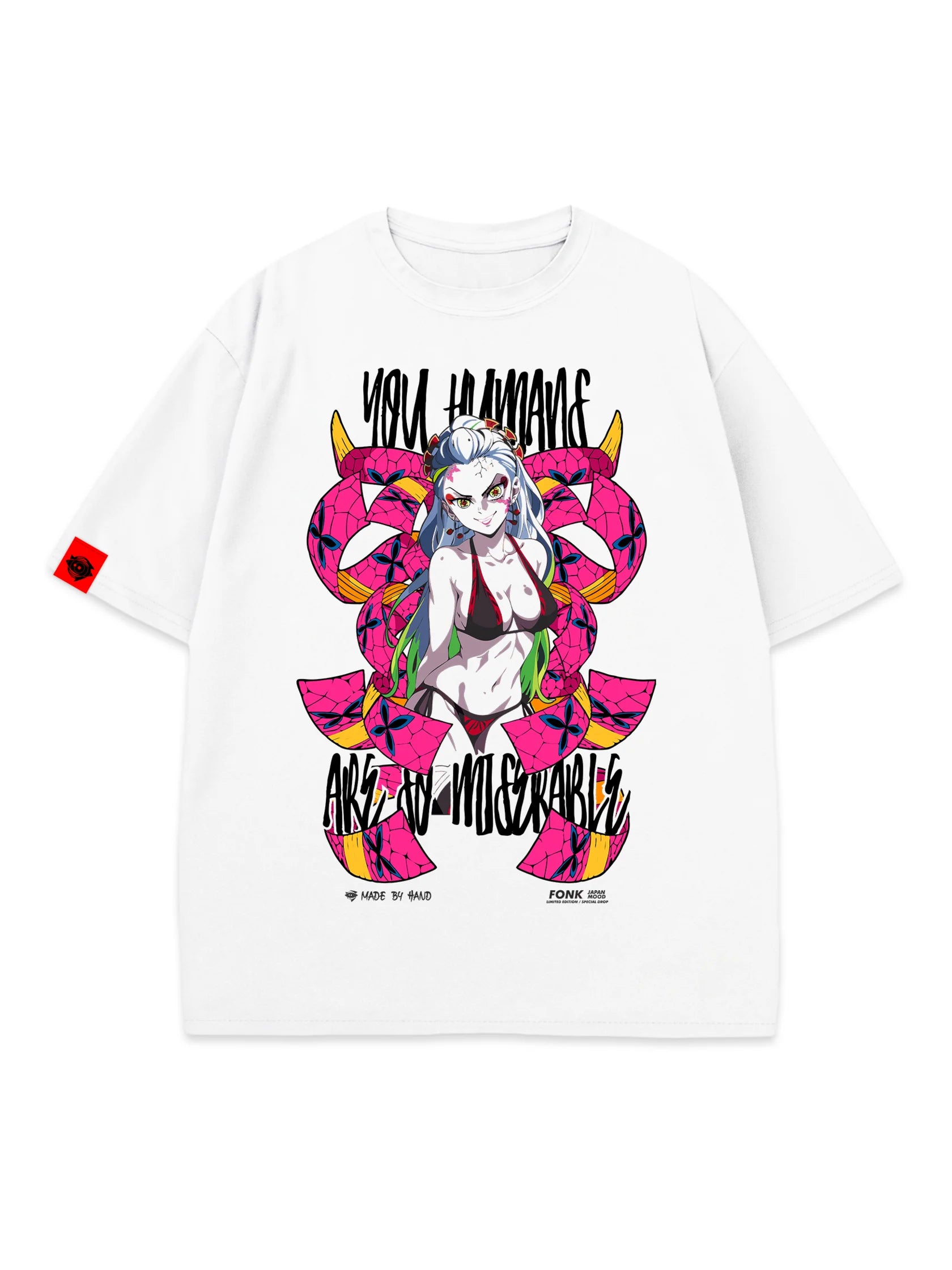 T-SHIRT Daki - Demon Slayer, unisex, white