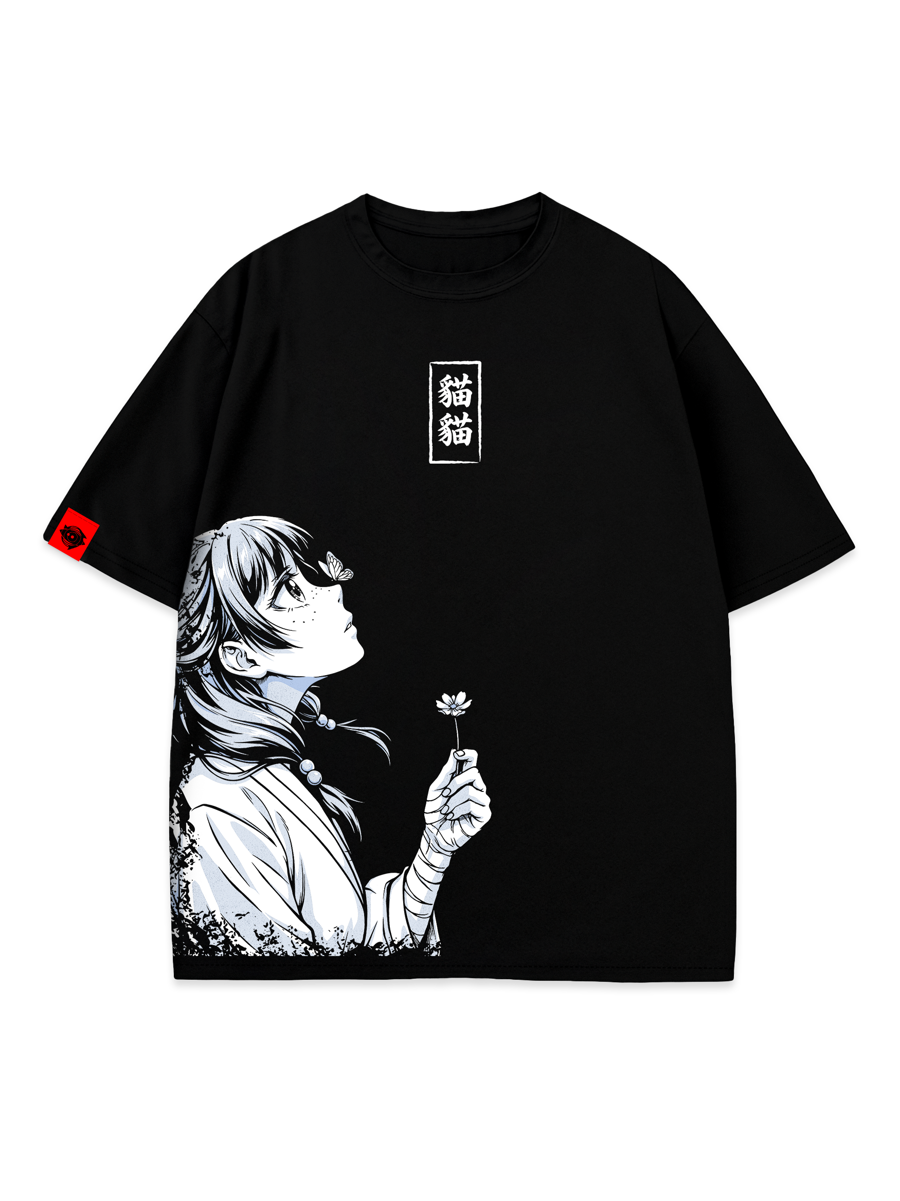 T-SHIRT Two Sides: Mao - Apothecary Diaries anime, unisex, black