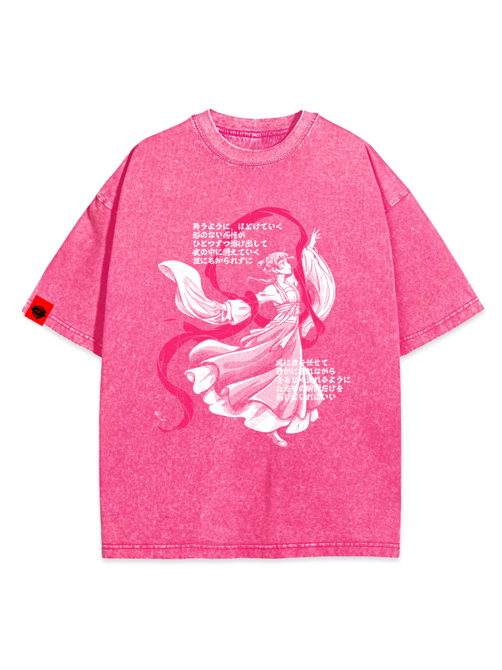 T-SHIRT Silent Dance - Apothecary Diaries anime, unisex, marble pink