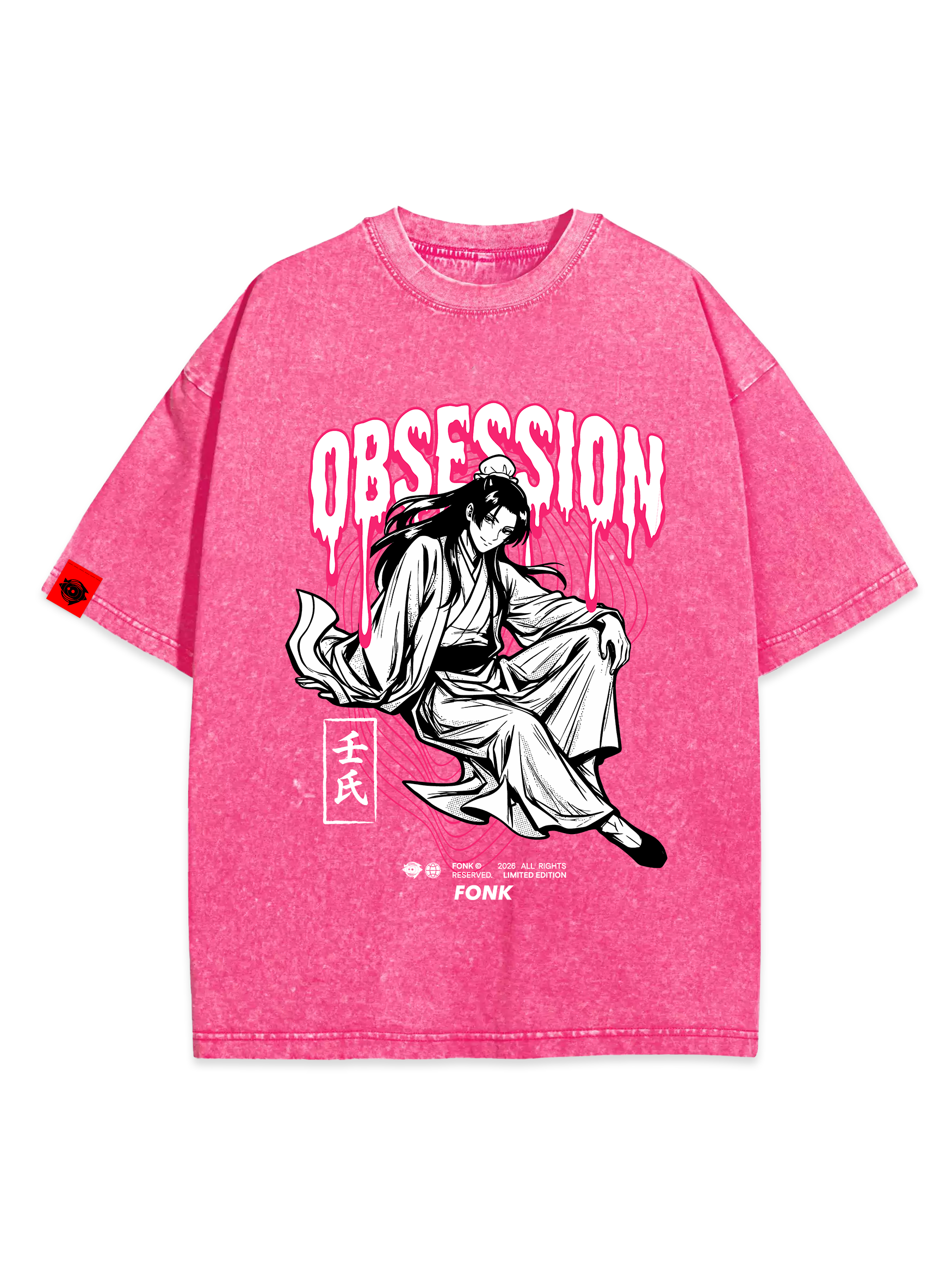 T-SHIRT OBSESSION - Apothecary Diaries anime, unisex, marble pink