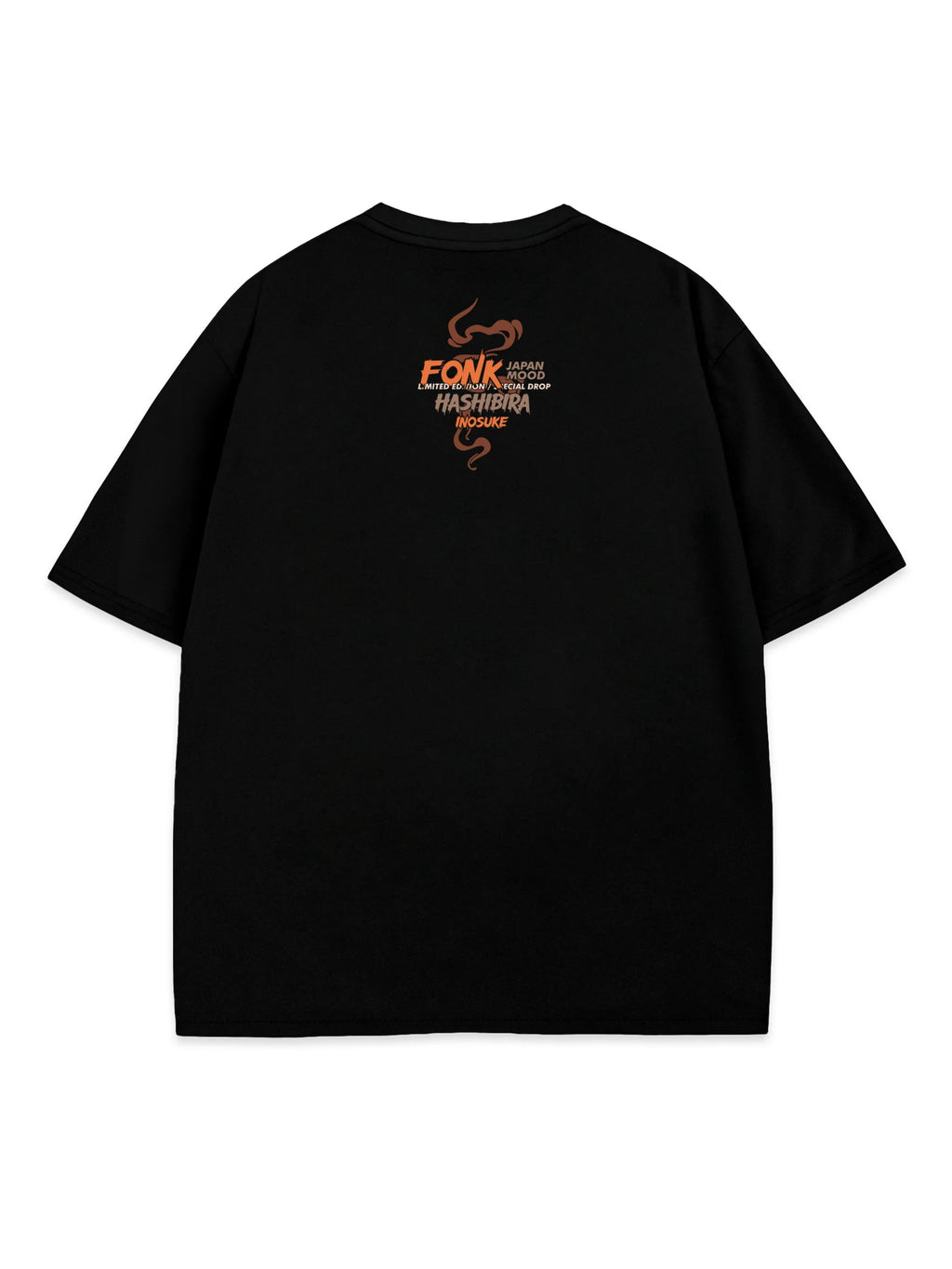T-SHIRT Inosuke Hashibira - Demon Slayer, unisex, black