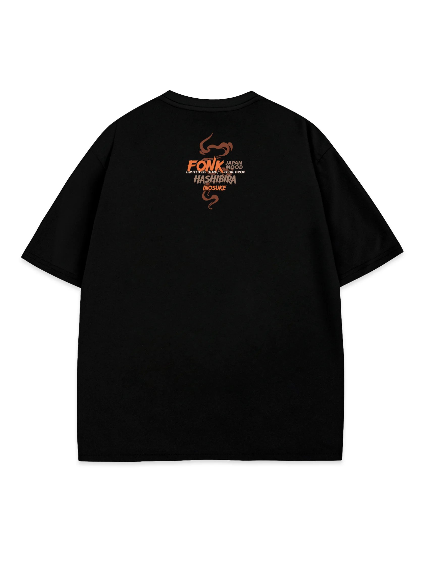 T-SHIRT Inosuke Hashibira - Demon Slayer, unisex, black