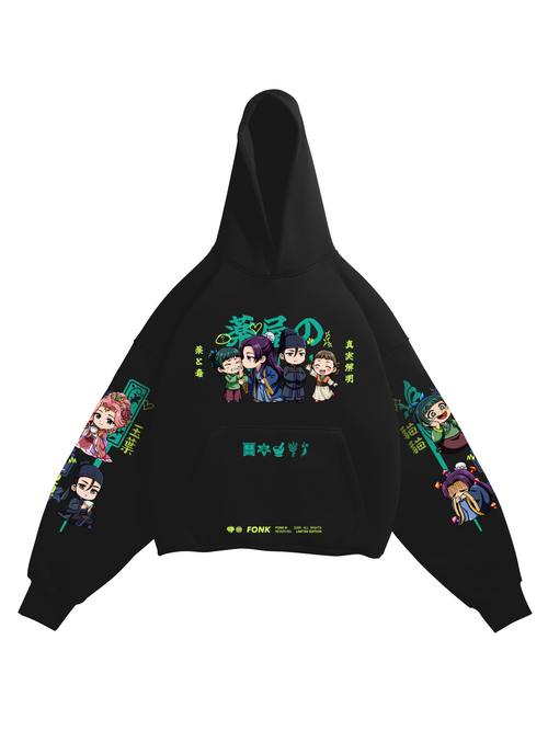 Hoodie Chibi Diaries - Apothecary Diaries anime, unisex, black