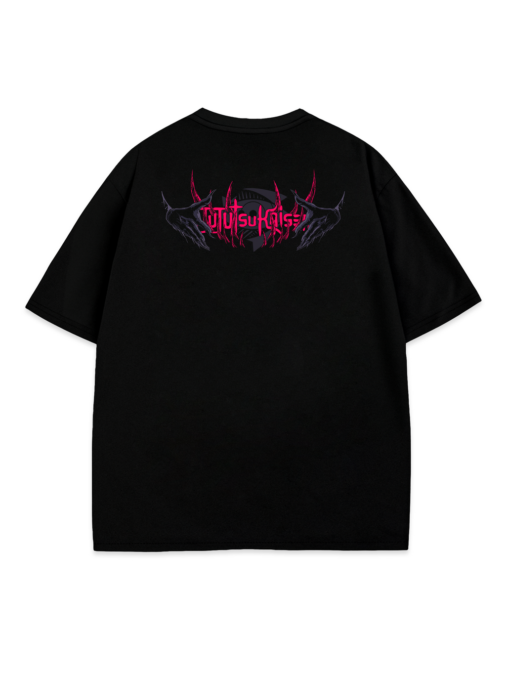 T-SHIRT Sukuna - Jujutsu Kaisen anime, unisex, black