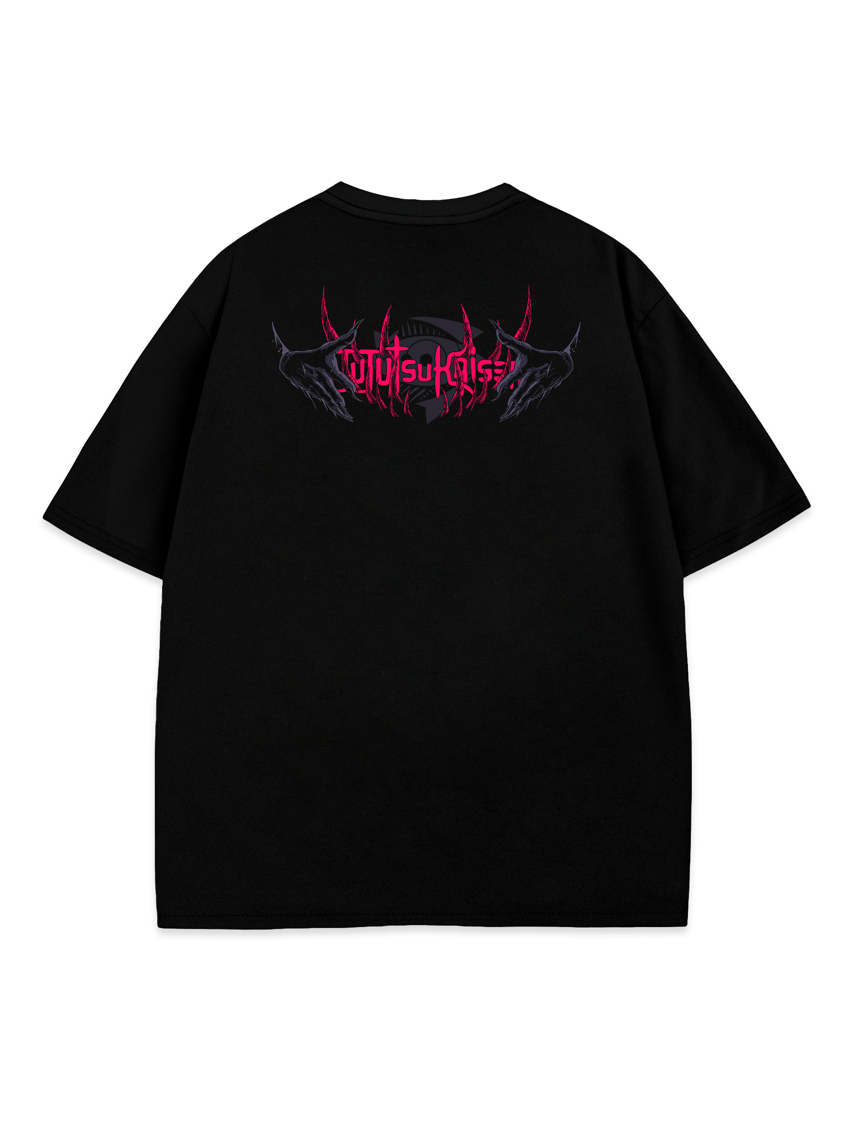 T-SHIRT Sukuna - Jujutsu Kaisen anime, unisex, black