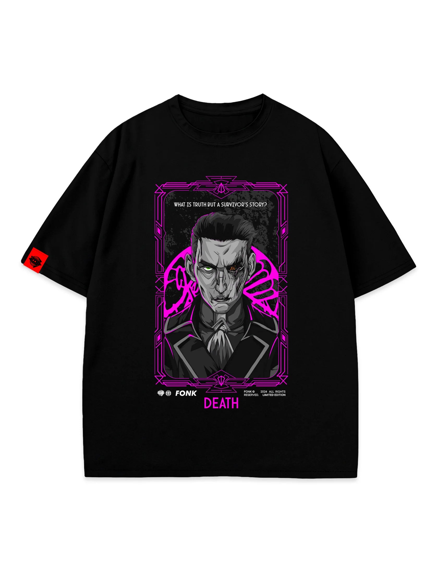 T-SHIRT Eye of ZAUN - Arcane, unisex, black