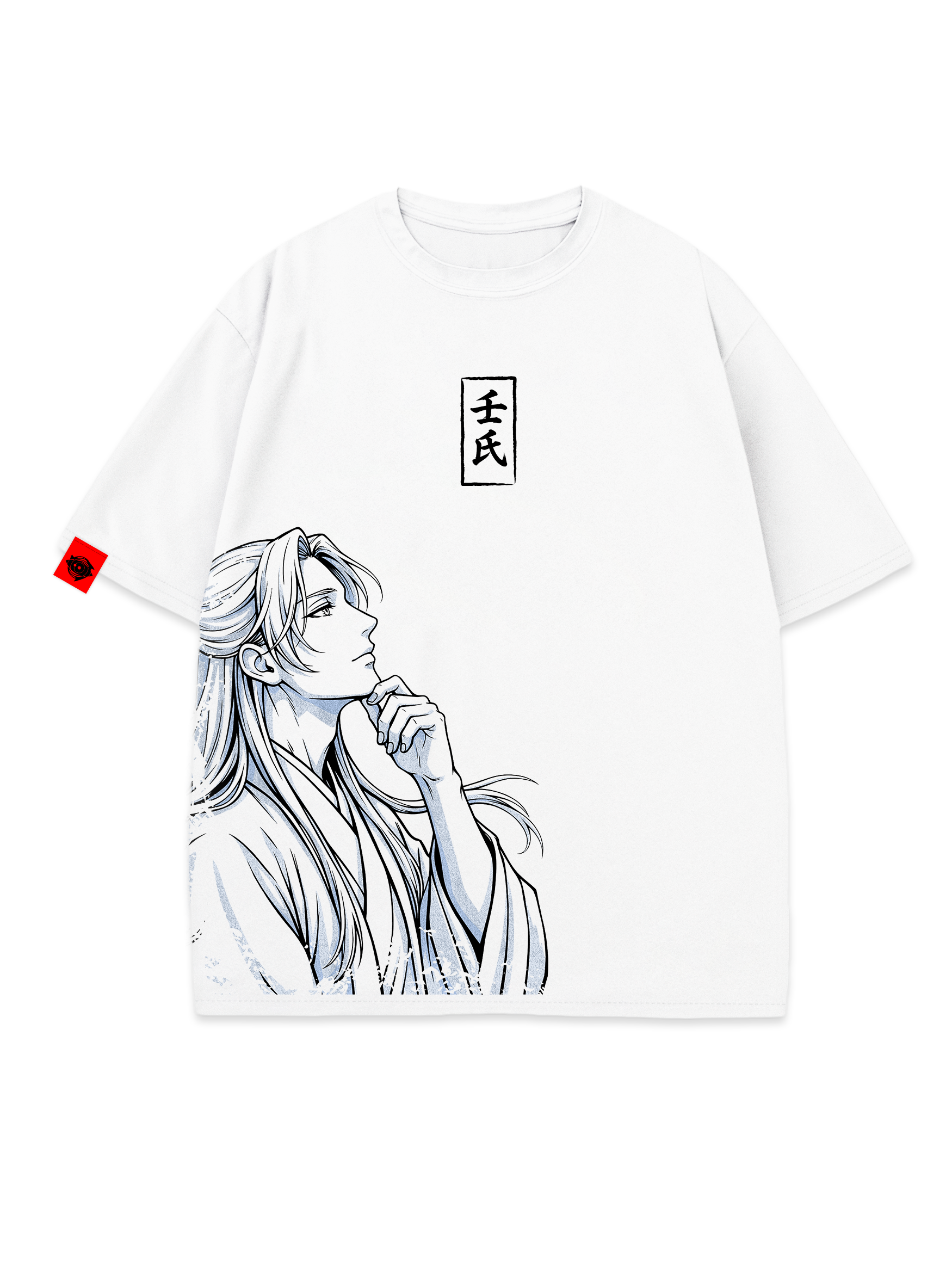 T-SHIRT Two Sides: Jinshi - Apothecary Diaries anime, unisex, white