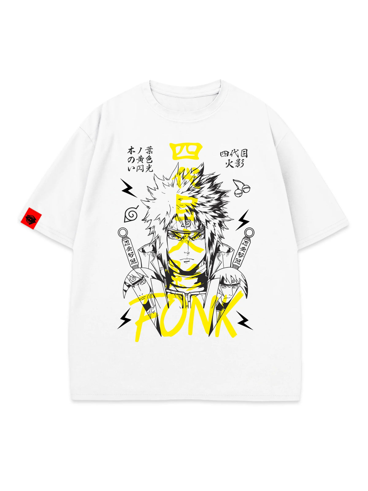 T-SHIRT Minato - Naruto anime, unisex, white