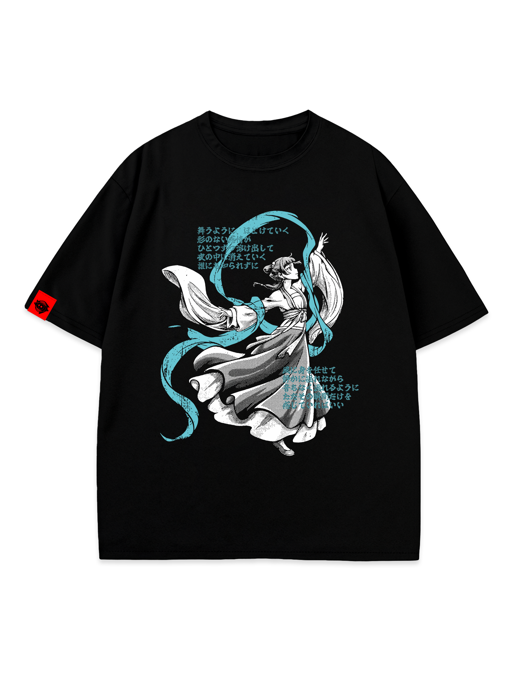 T-SHIRT Silent Dance - Apothecary Diaries anime, unisex, black