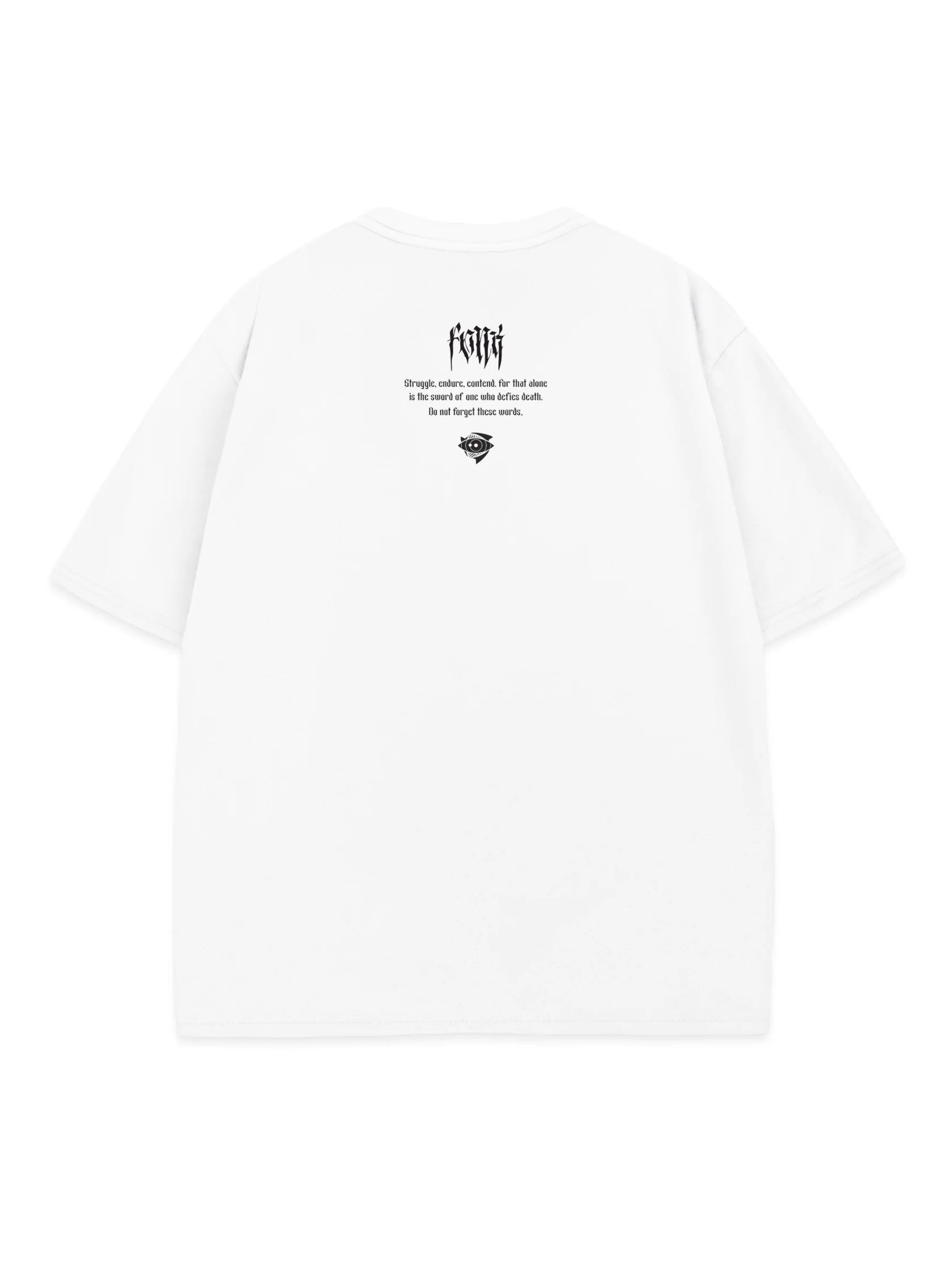 T-SHIRT Skull Knight - Berserk anime, unisex, white