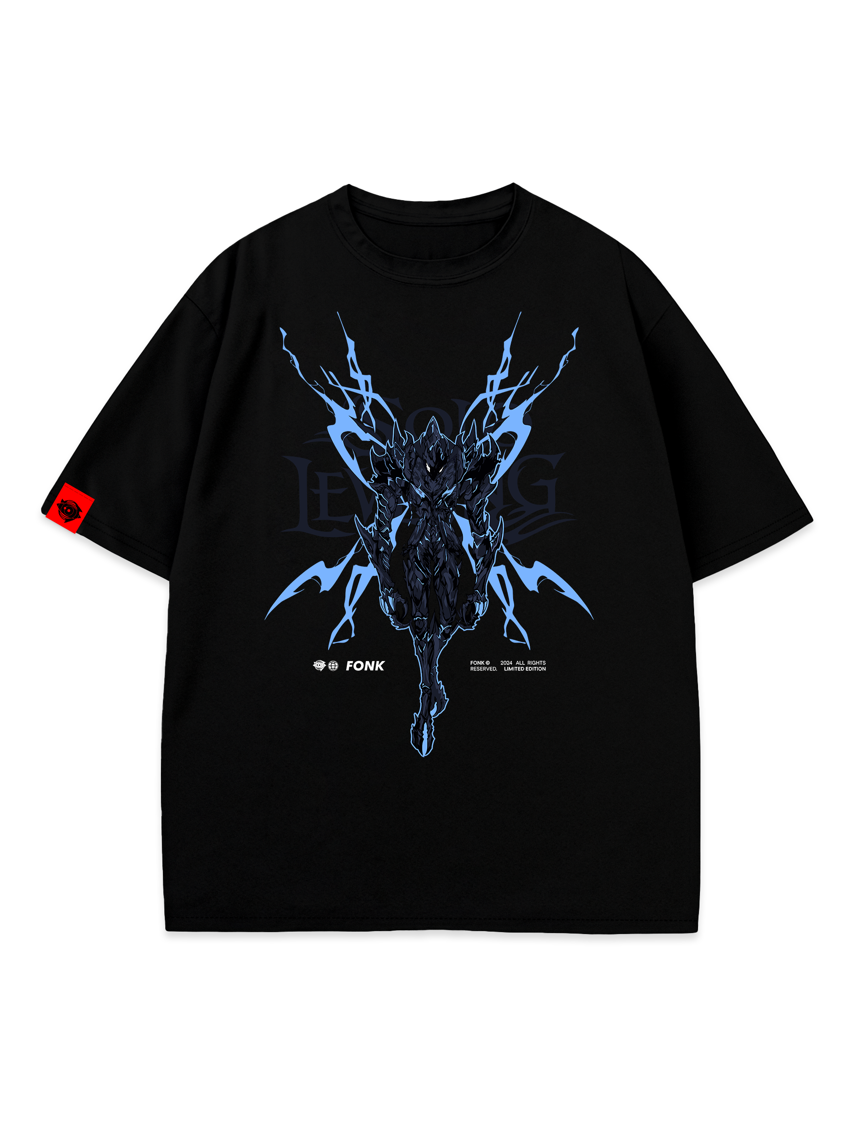 T-SHIRT BERU - Solo Leveling anime, unisex, black