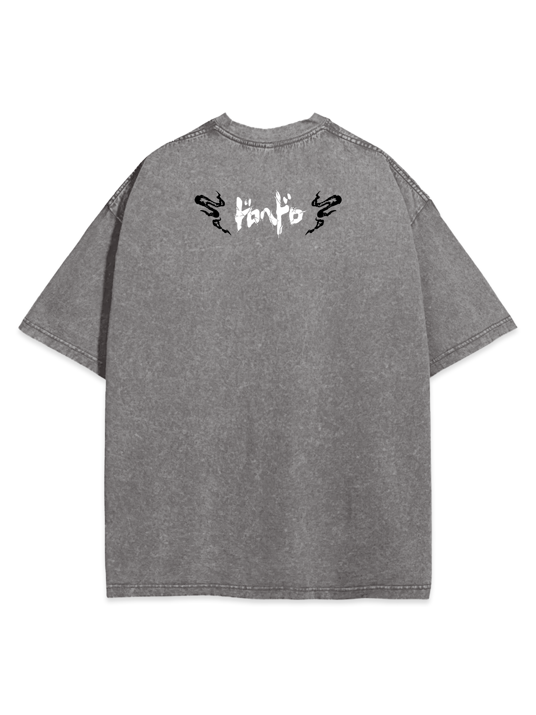 T-SHIRT Cayman - Dorohedoro anime, unisex, marble gray