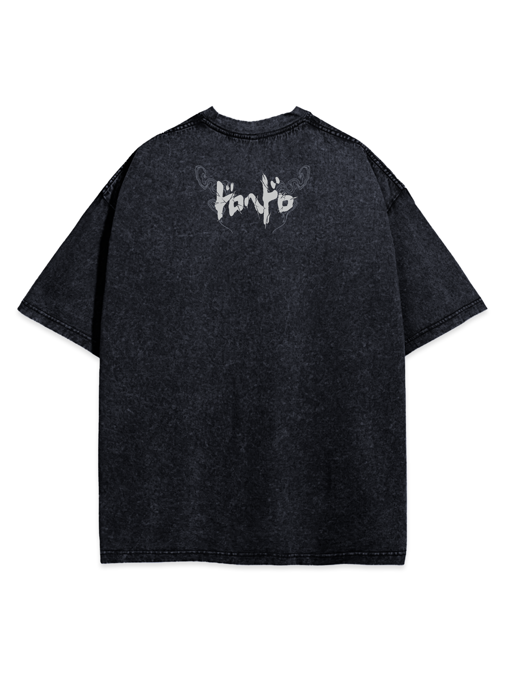 T-SHIRT Mushrooms vol.2 - Dorohedoro anime, unisex, marble black