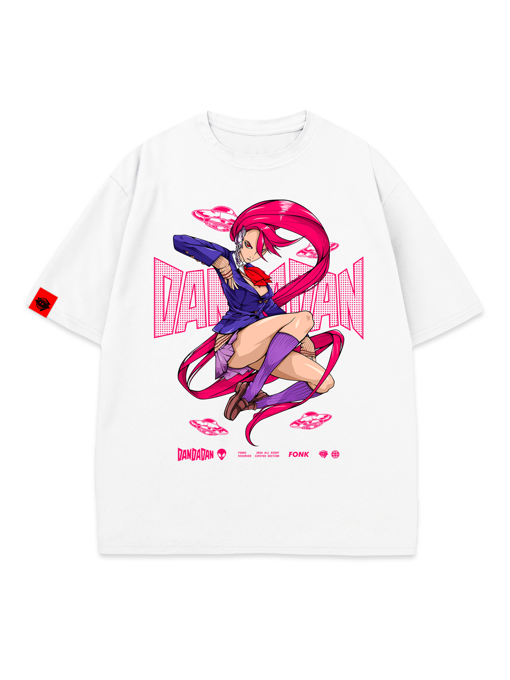 T-SHIRT Aira's Yokai - DanDaDan anime, unisex, white