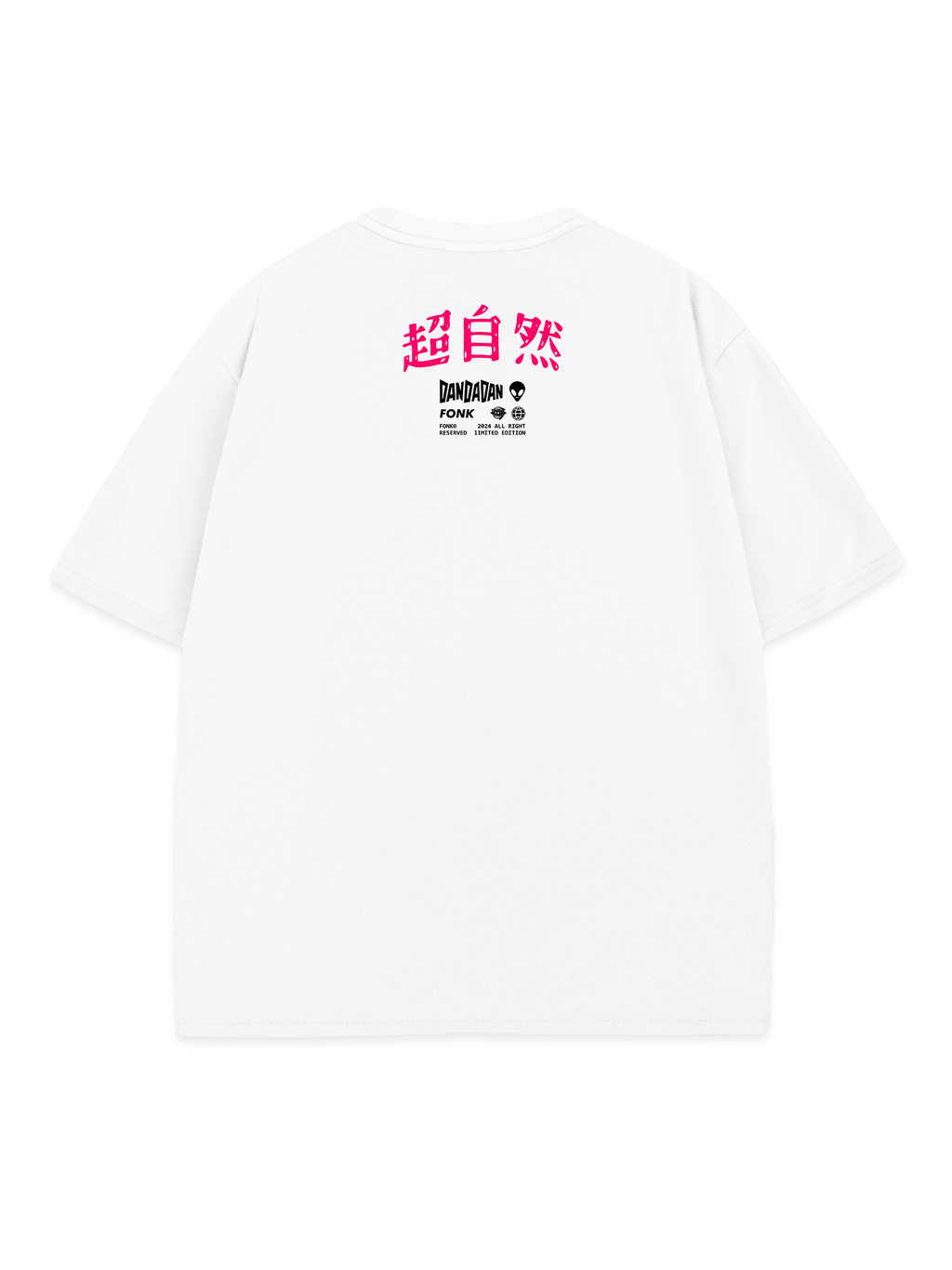 T-SHIRT SEICO - DanDaDan anime, unisex, white