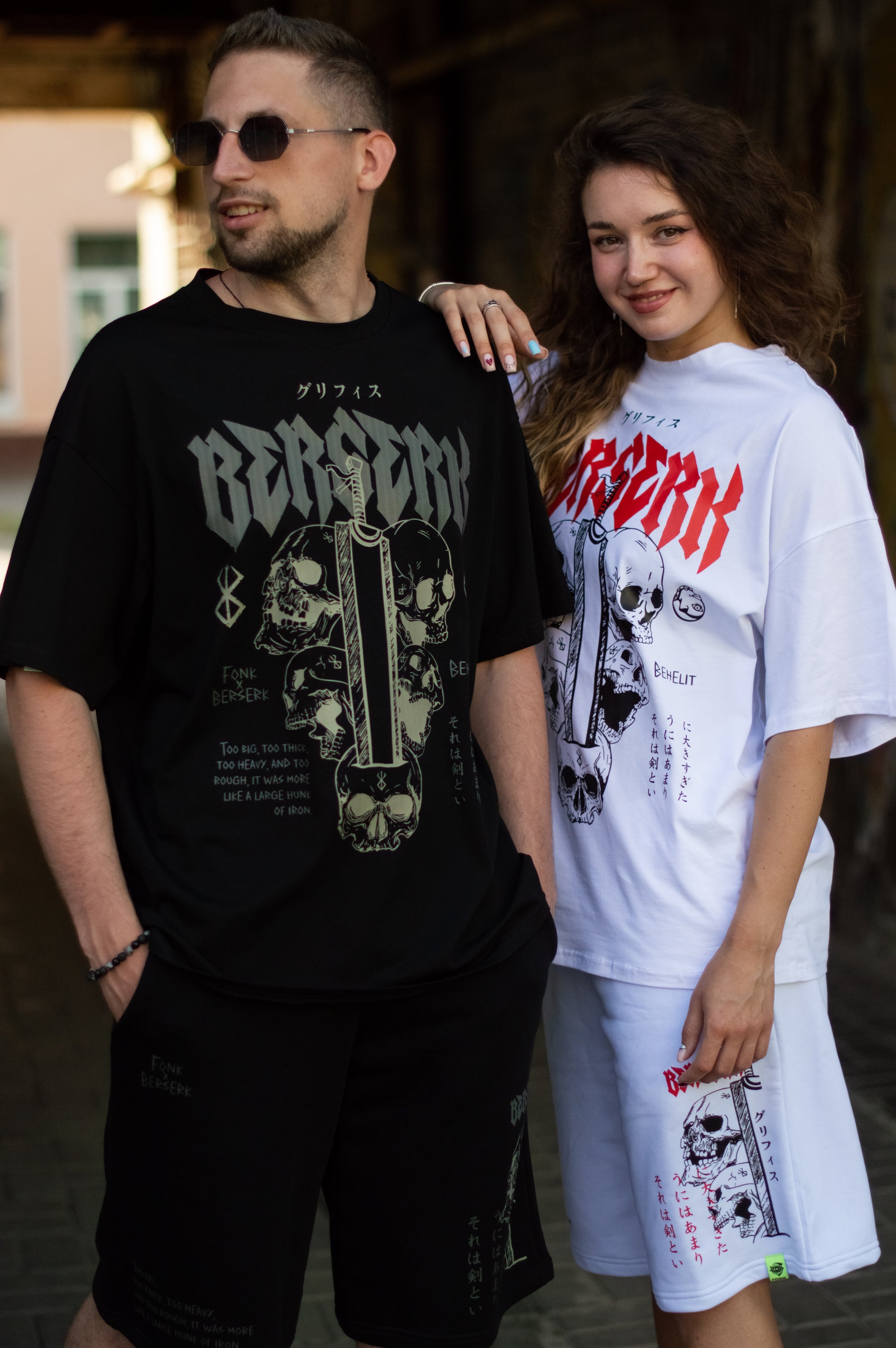 T-SHIRT Berserk - Berserk anime, unisex, black