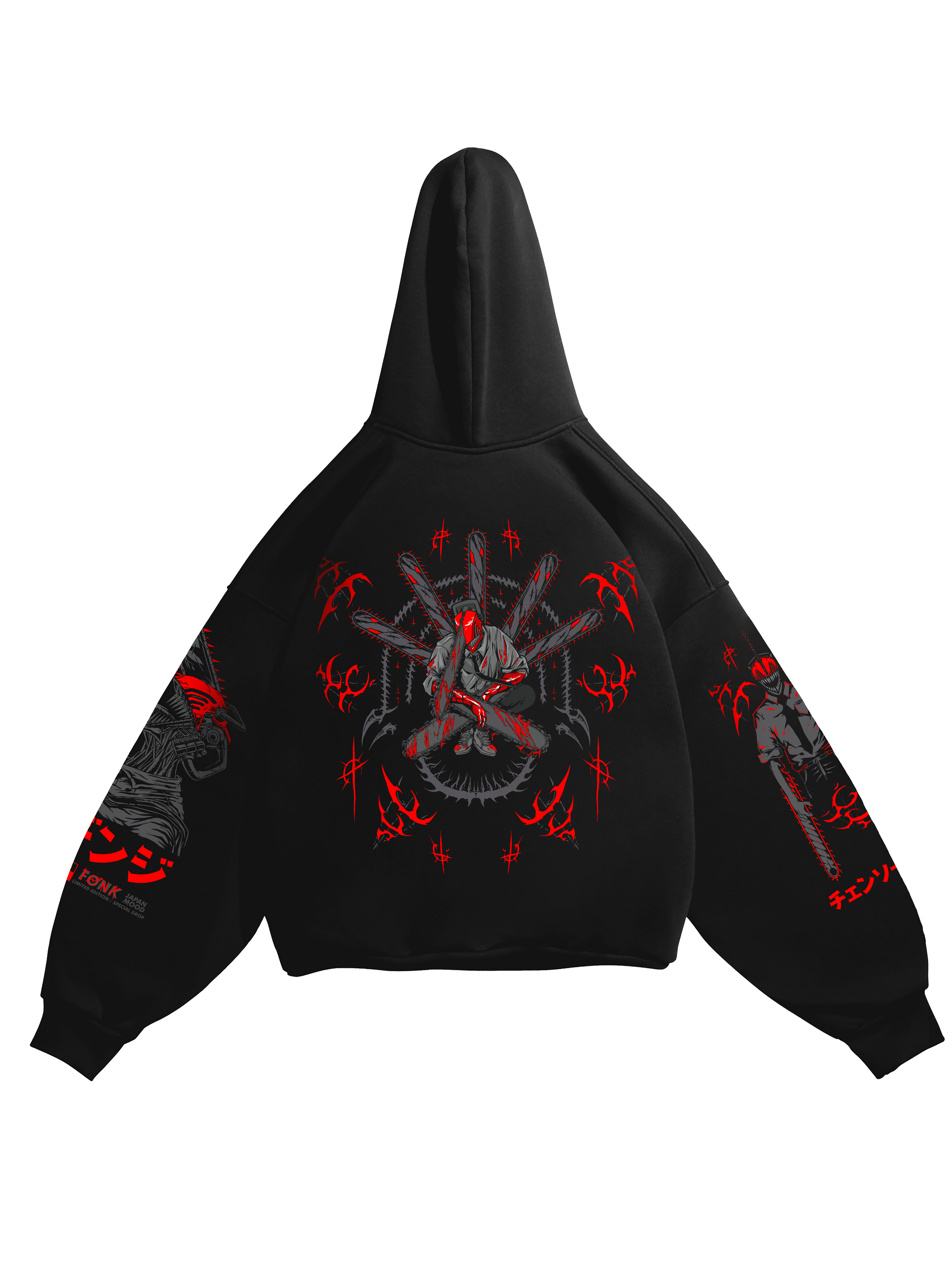 Hoodie Denji - Chainsaw Man, unisex, black