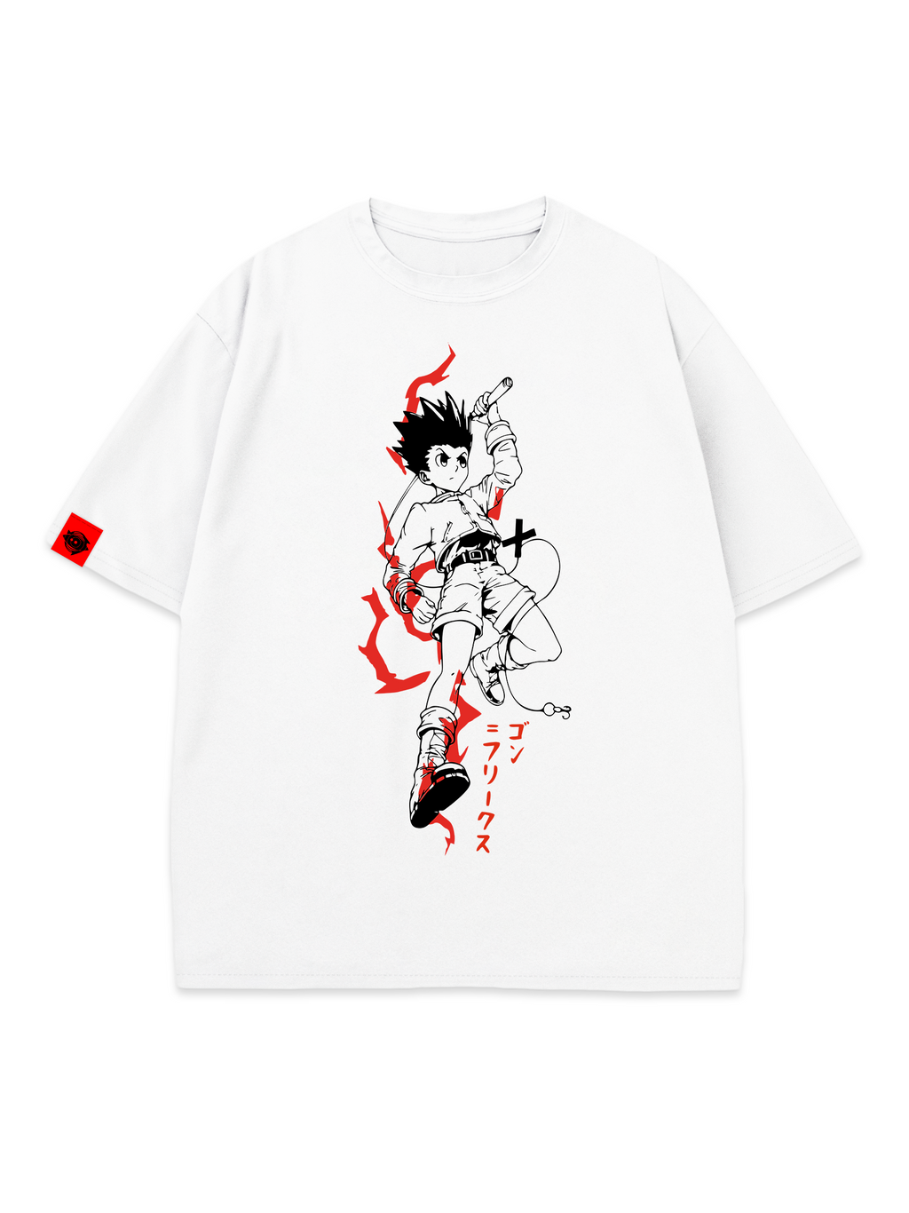 T-SHIRT Gon - Hunter x Hunter anime, unisex, white