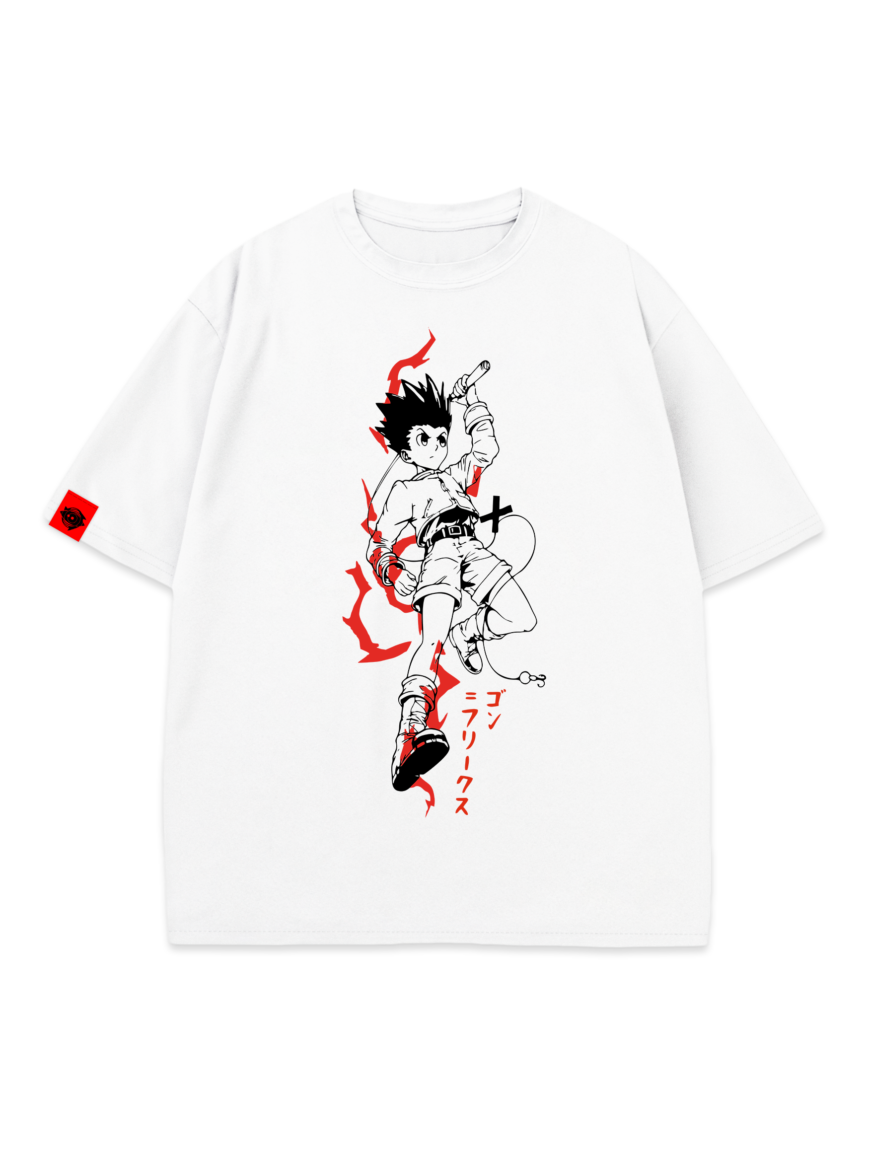 T-SHIRT Gon - Hunter x Hunter anime, unisex, white