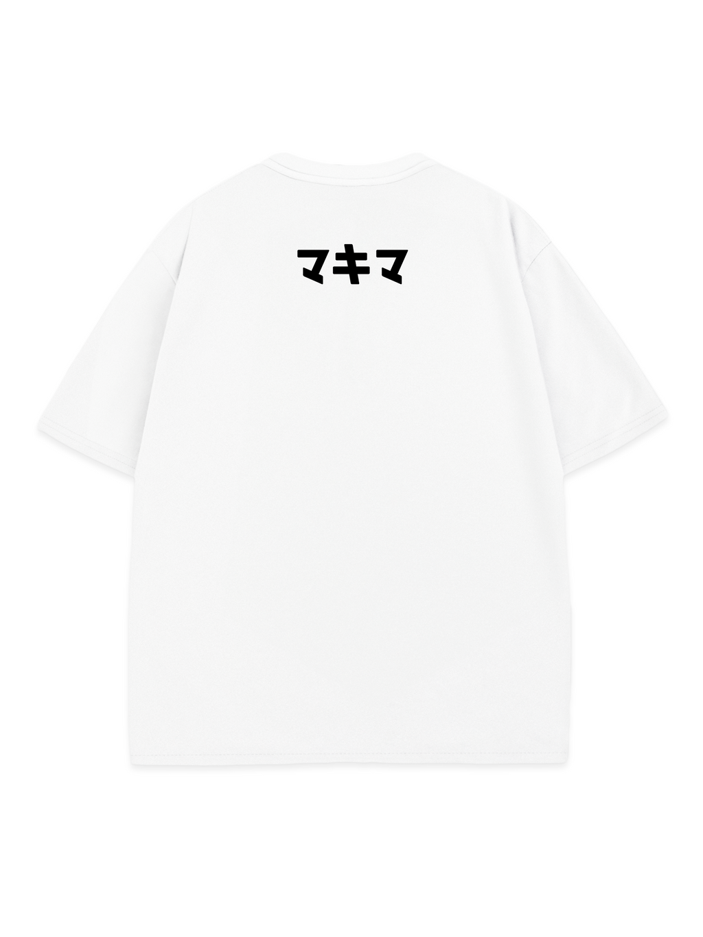 T-SHIRT Makima - Chainsaw Man anime, unisex, white