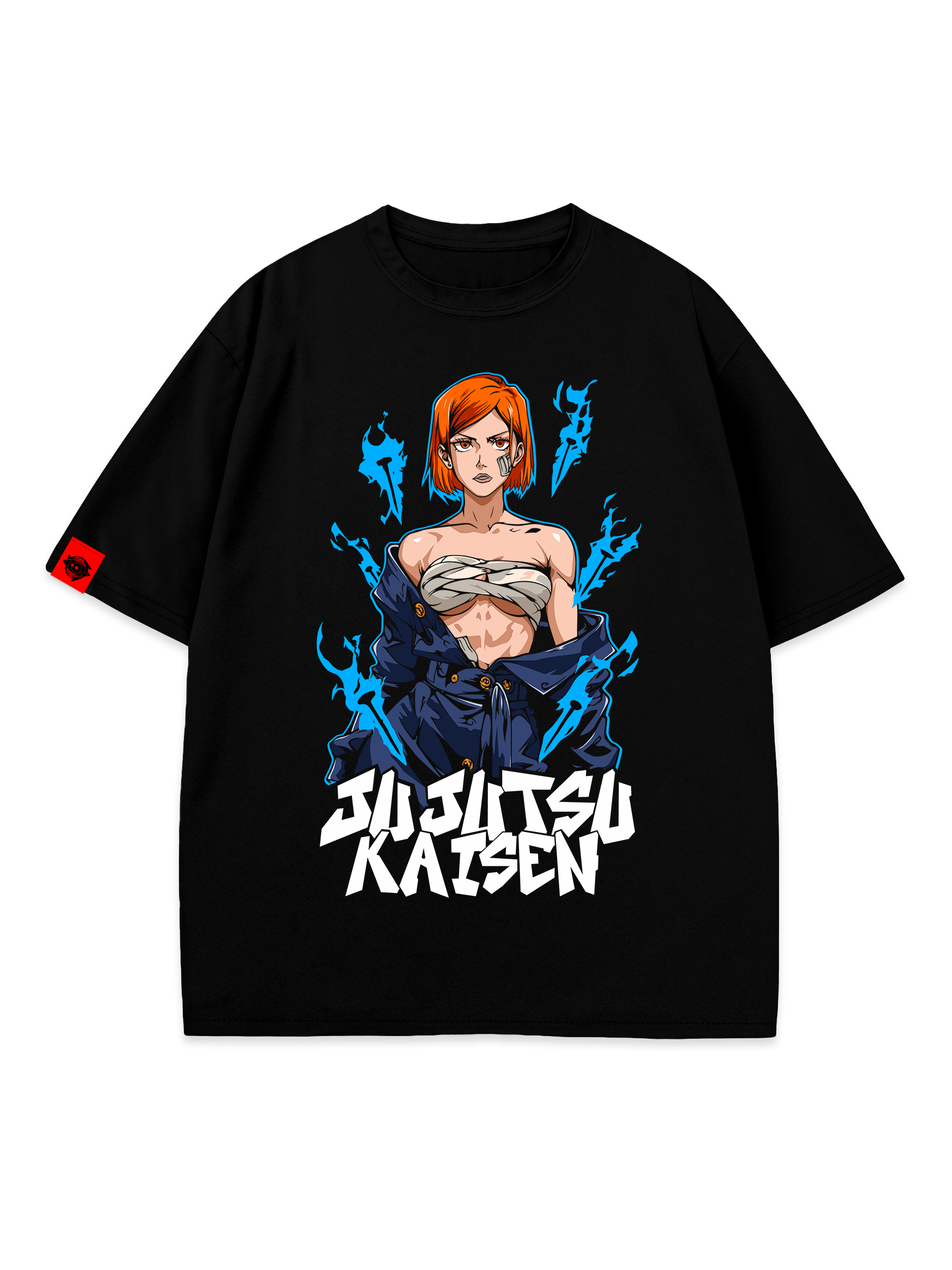 T-SHIRT Nobara - Jujutsu Kaisen anime, unisex, black