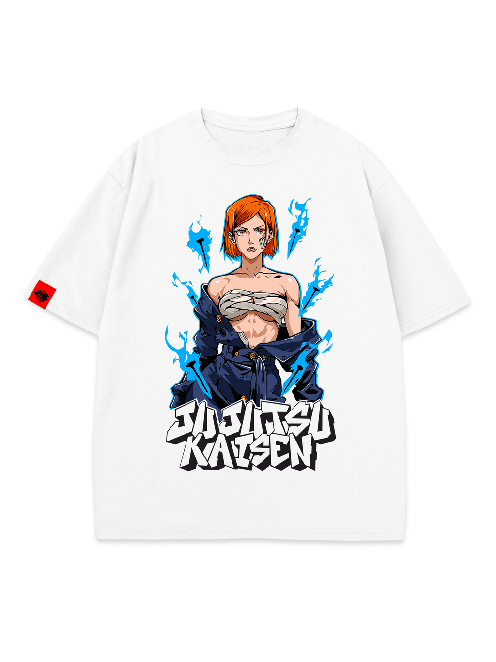 T-SHIRT Nobara - Jujutsu Kaisen anime, unisex, white