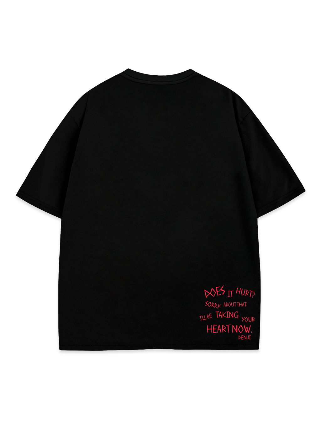 T-SHIRT Reze- Chainsaw Man anime, unisex, black