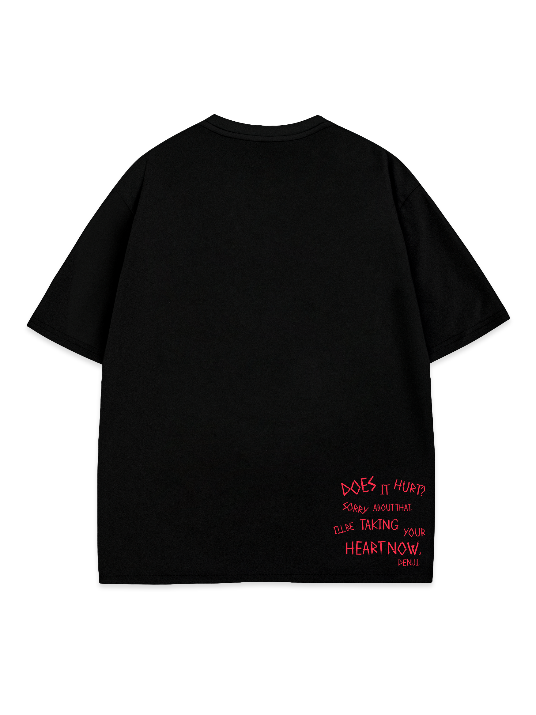 T-SHIRT Reze- Chainsaw Man anime, unisex, black