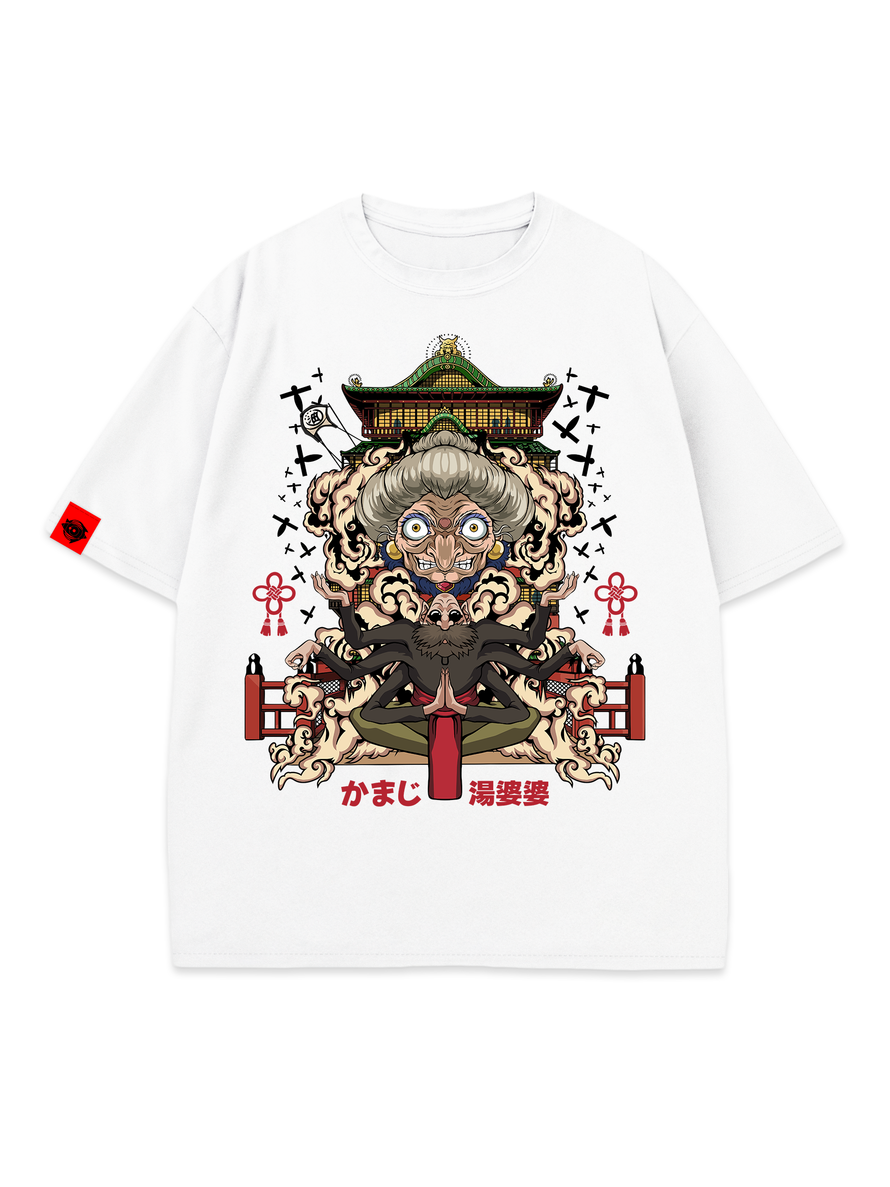 T-SHIRT Yubaba - Spirited Away, unisex, white