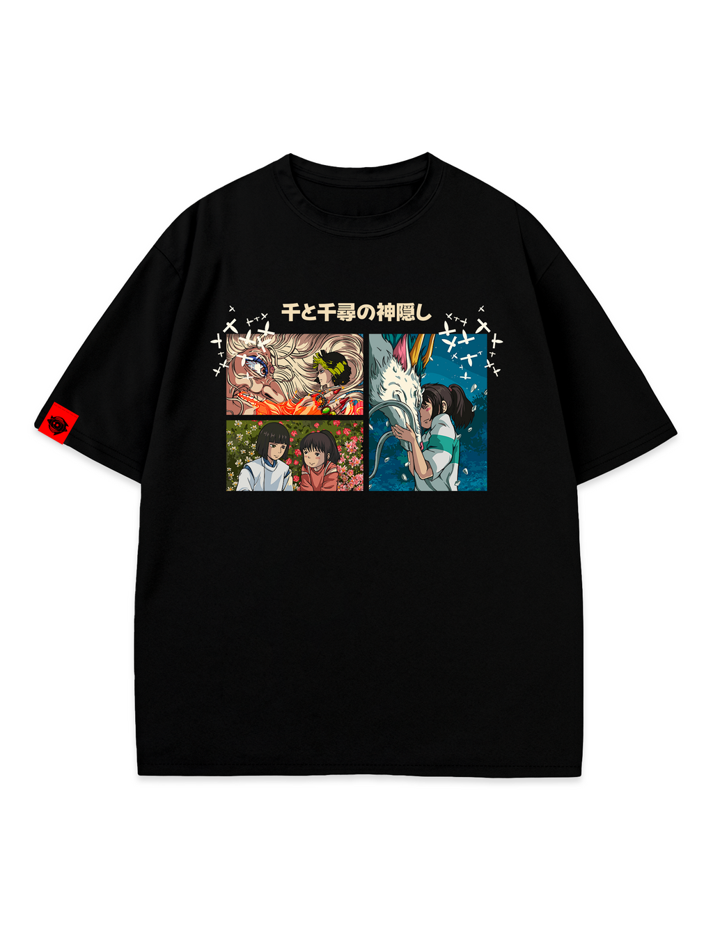 T-SHIRT Spirited Away - Spirited Away, unisex, black