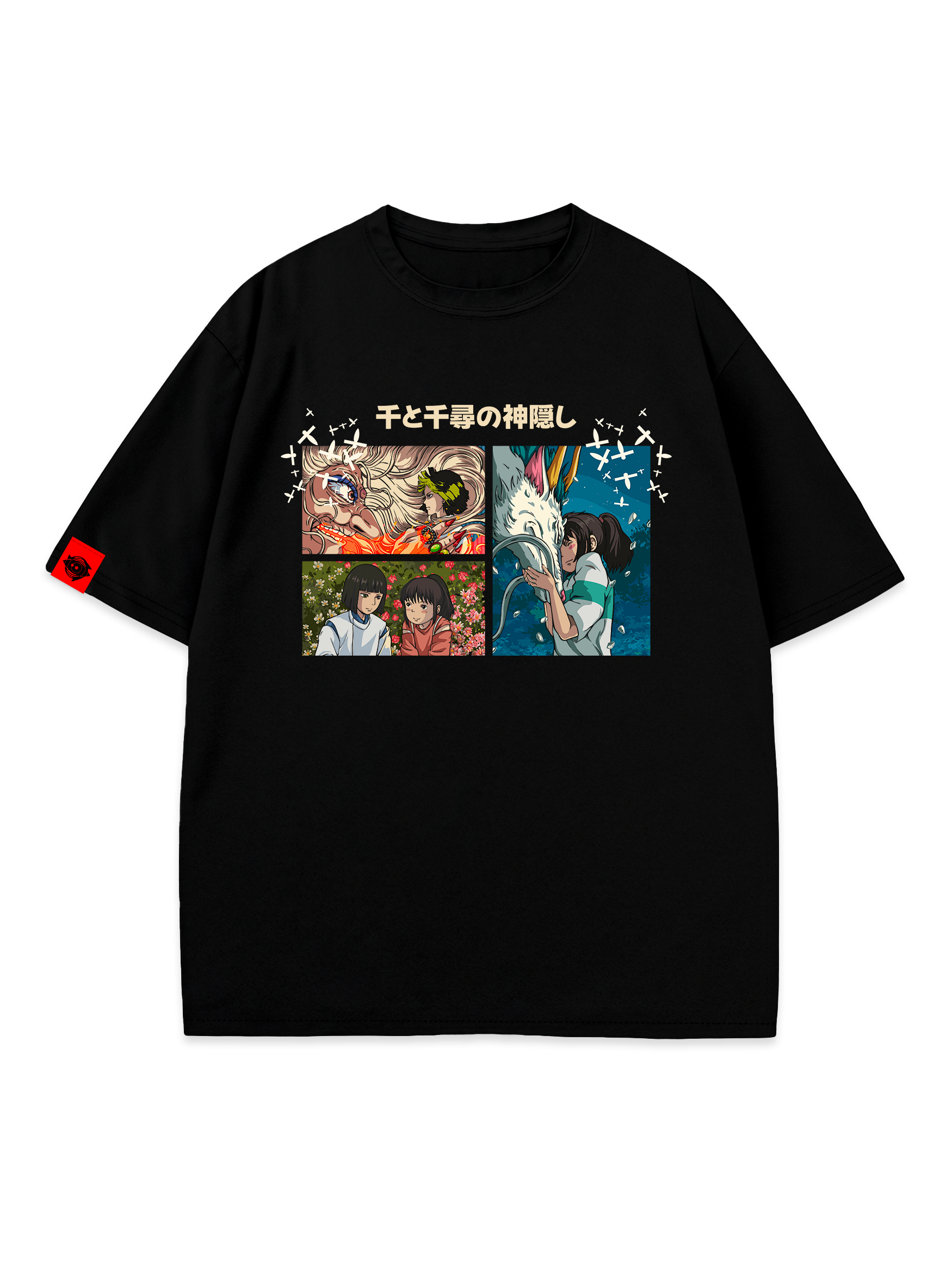 T-SHIRT Spirited Away - Spirited Away, unisex, black