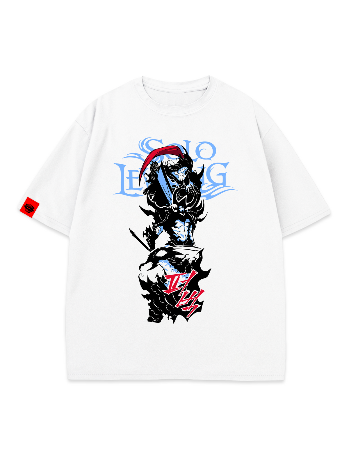 T-SHIRT Shadows - Solo Leveling anime, unisex, white